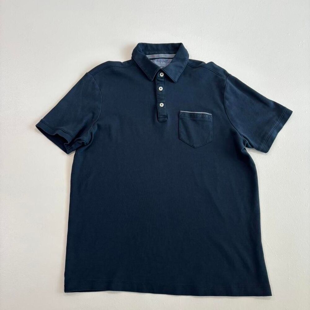 Tahari Men's Navy Polo M